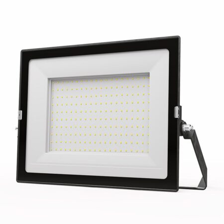 Stratos - LED Breedstraler 200 Watt 23530 Lumen - 4000K Neutraal wit licht - IP65 waterdicht - 15cm Kabel - Schijnwerper | HOFTRONIC