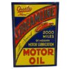 Streamline Motor Oil Stalen Bord Met Relief - 50 x 35cm | Fiftiesstore