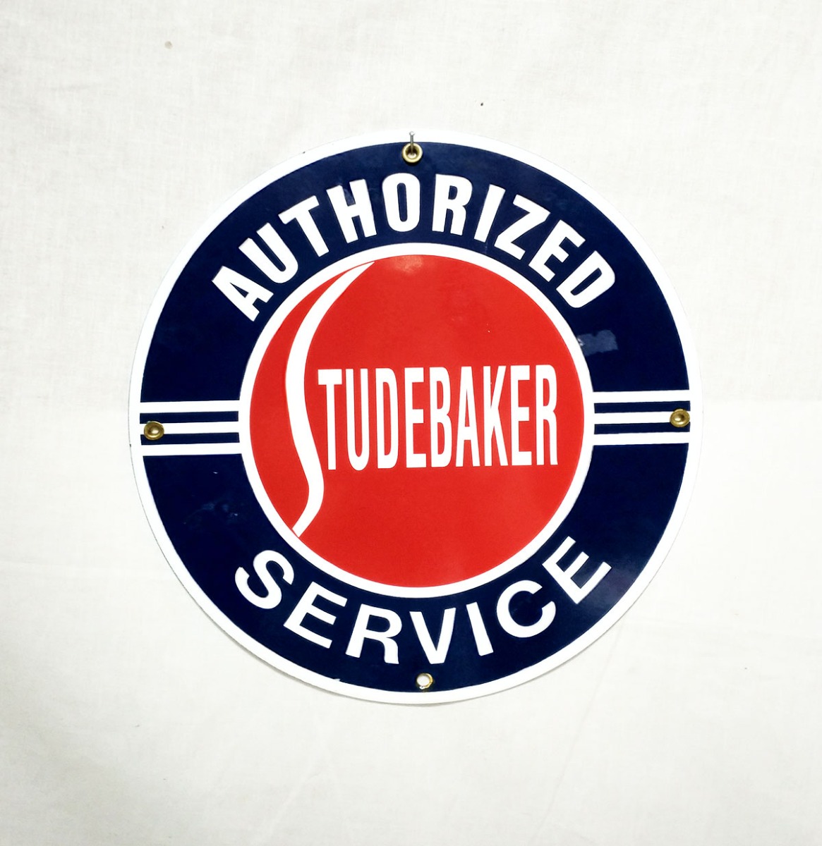 Studebaker Authorized Service Emaille Bord | Fiftiesstore