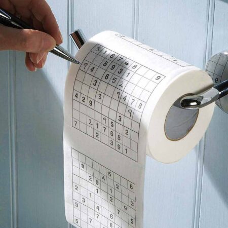 Sudoku Toiletpapier - 9 x 9 Sudoku - 2 laags toiletpapier | MikaMax