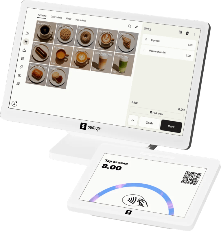SumUp Register Kassasysteem