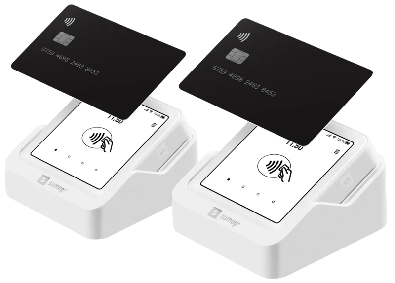 SumUp Solo 4G Mobiel Pinapparaat + Oplaadstation Duo Pack