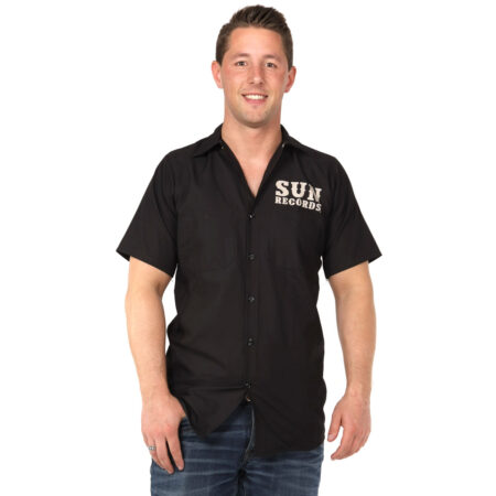 Sun Records Hop Workshirt Black-M | Rock Steady