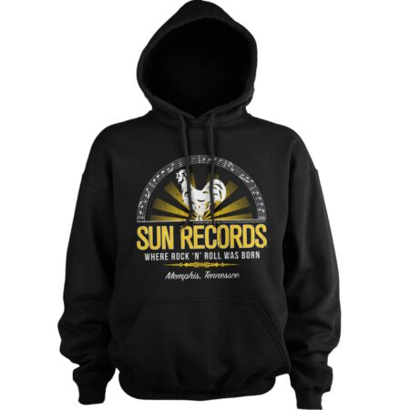 Sun Records Where Rock 'N' Roll Was Born Hoodie Black-2XL | Sun Records