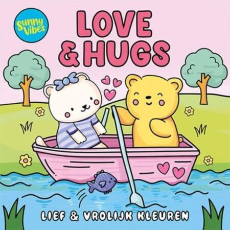 Sunny Vibes Kleurboek Love & Hugs |