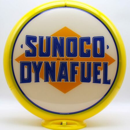 Sunoco Dynafuel Benzinepomp Bol - Glazen Lenzen | Bennies Fifties