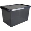 Sunware Comfort Line Opbergbox 62 Liter Transparant Grijs/zwart | Sunware