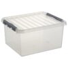 Sunware Q-line opbergbox 36L transparant | Sunware