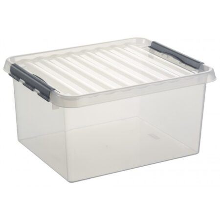 Sunware Q-line opbergbox 36L transparant | Sunware