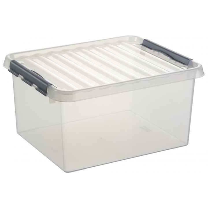 Sunware Q-line opbergbox 36L transparant | Sunware