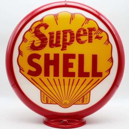 Super Shell Benzinepomp Bol Glazen Lenzen | Shell