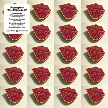 Supergrass - Kiss Of Life Is 20 (Transparant Recycled Vinyl) (Record Store Day 2024) 10" Vinyl | Fiftiesstore