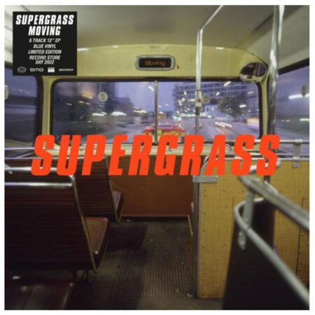 Supergrass - Moving - Beperkte Oplage - Blauw Gekleurd Vinyl - Record Store Day 2022 (LP) | Fiftiesstore