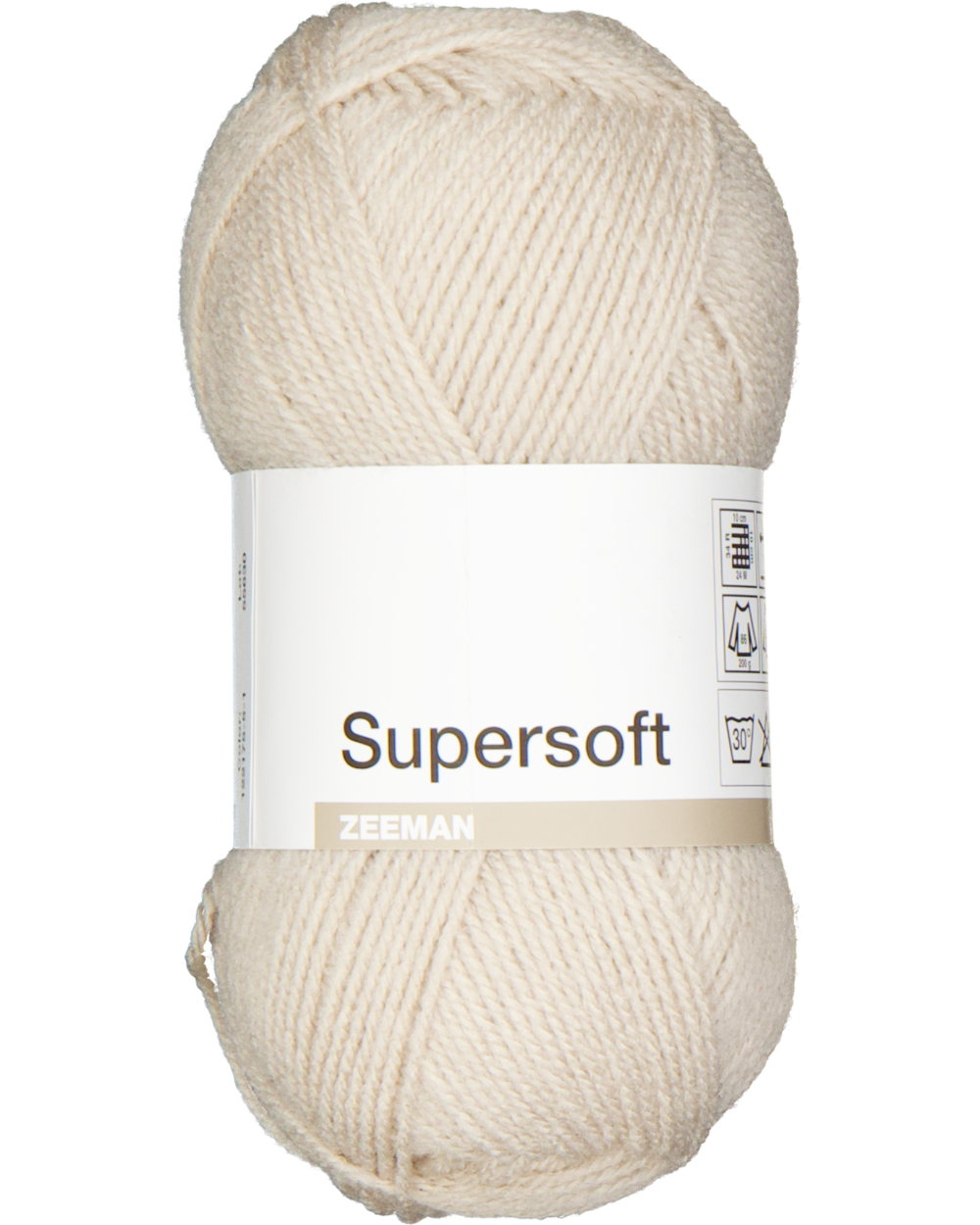 Supersoft Breigaren - Beige | Zeeman
