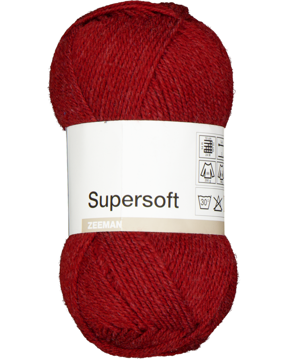 Supersoft Breigaren - Rood | Zeeman