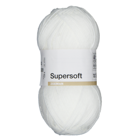 Supersoft Breigaren - Wit | Zeeman