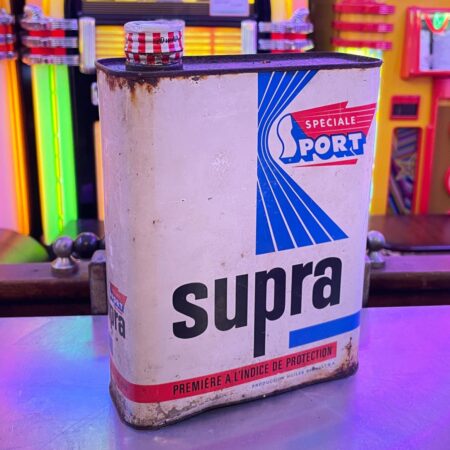 Supra Vintage Motor Olieblik - Origineel | The Dutch Pickers