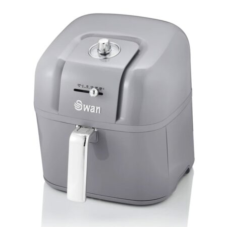 Swan Retro 6 Liter AirFryer Grijs | 32% korting | Swan Retro