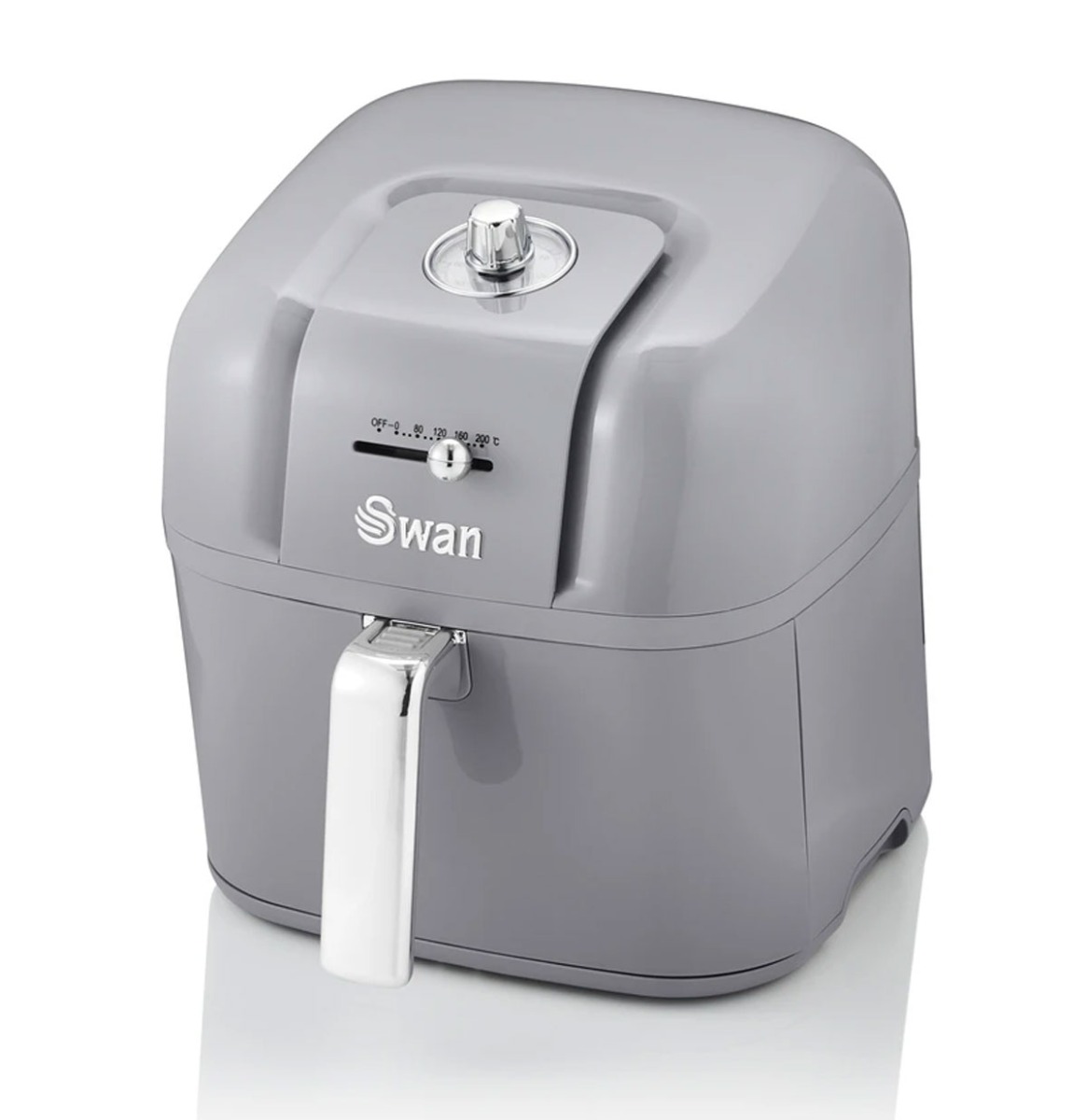 Swan Retro 6 Liter AirFryer Grijs | 32% korting | Swan Retro