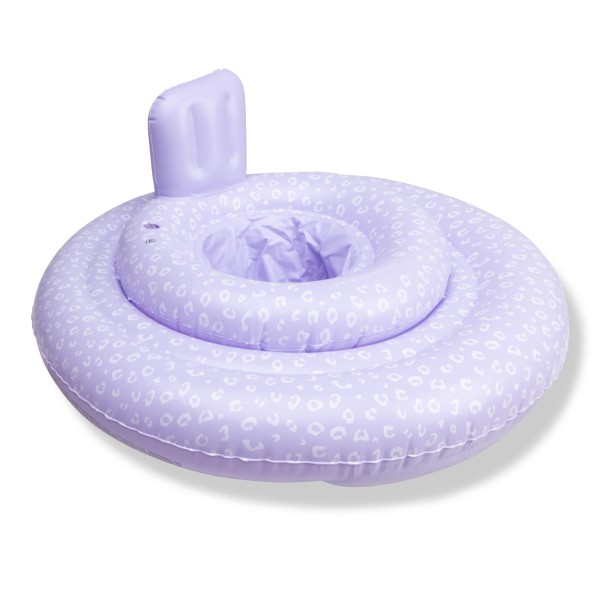 Swim Essentials Baby Float Lila Leopard 69cm 0-1 Jaar |