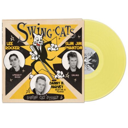 Swing Cats - Swing Cats Stomp - Beperkte Oplage - Geel Gekleurd Vinyl (LP) | Fiftiesstore