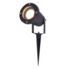 Sydney LED prikspot - Dimbaar - Kantelbaar - Aluminium - GU10 fitting - IP65 waterdicht - Zwart | HOFTRONIC