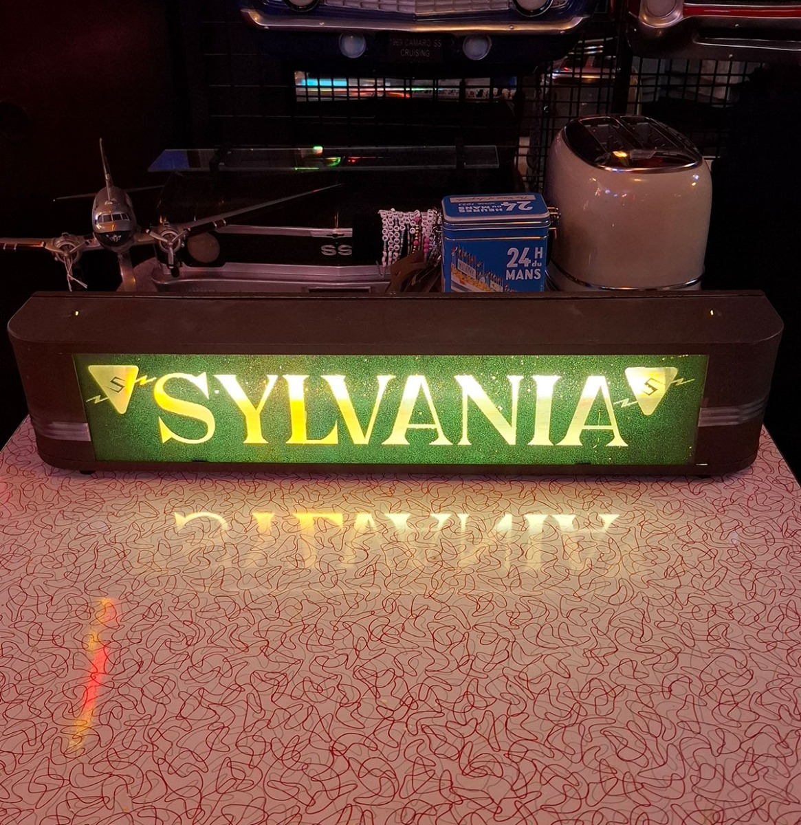 Sylvania Vintage Reclame Lamp - Origineel | The Dutch Pickers