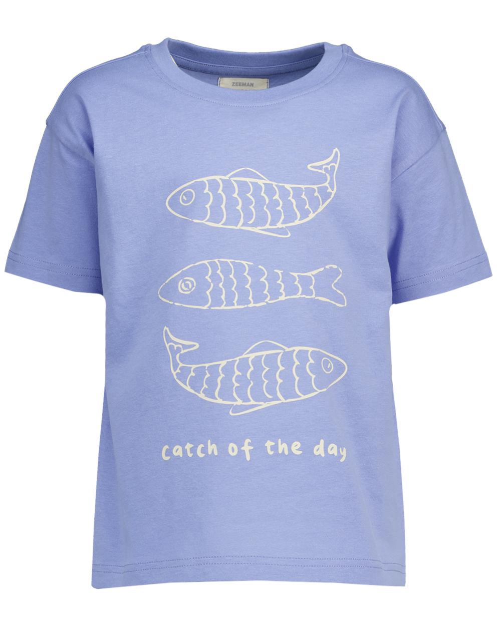 T-shirt - Blauw | Zeeman