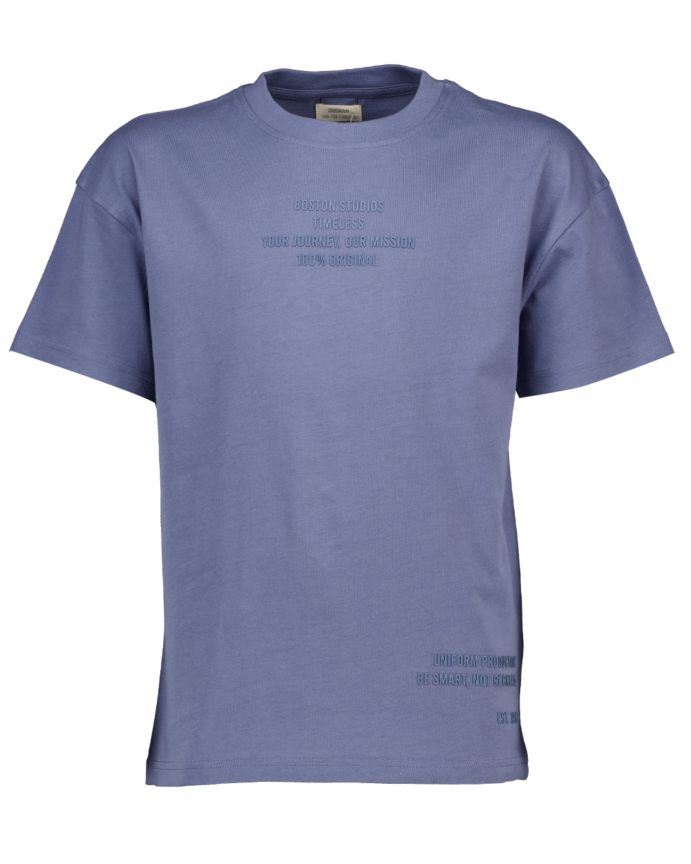 T-shirt - Blauw | Zeeman