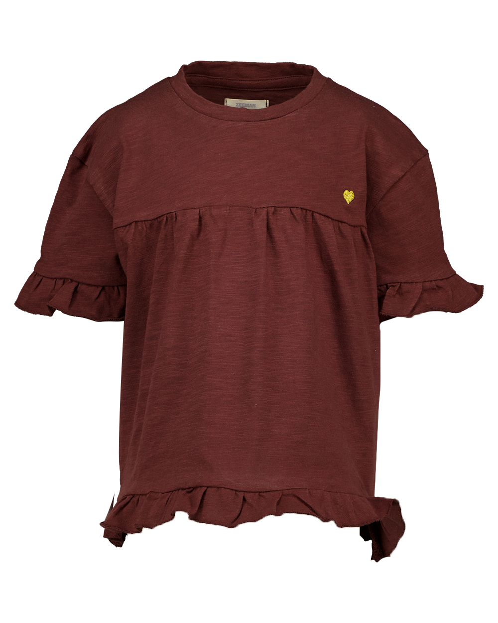 T-shirt - Bruin | Zeeman