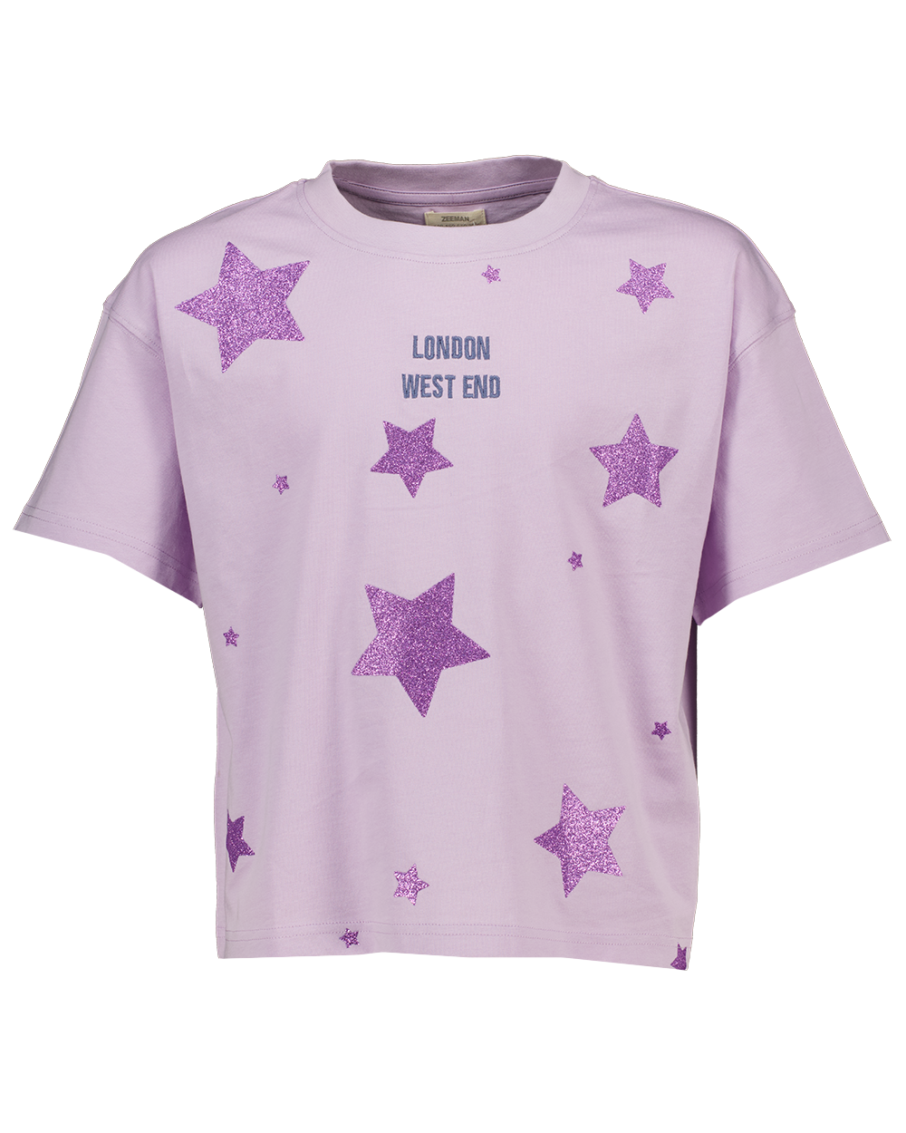 T-shirt - Paars | Zeeman
