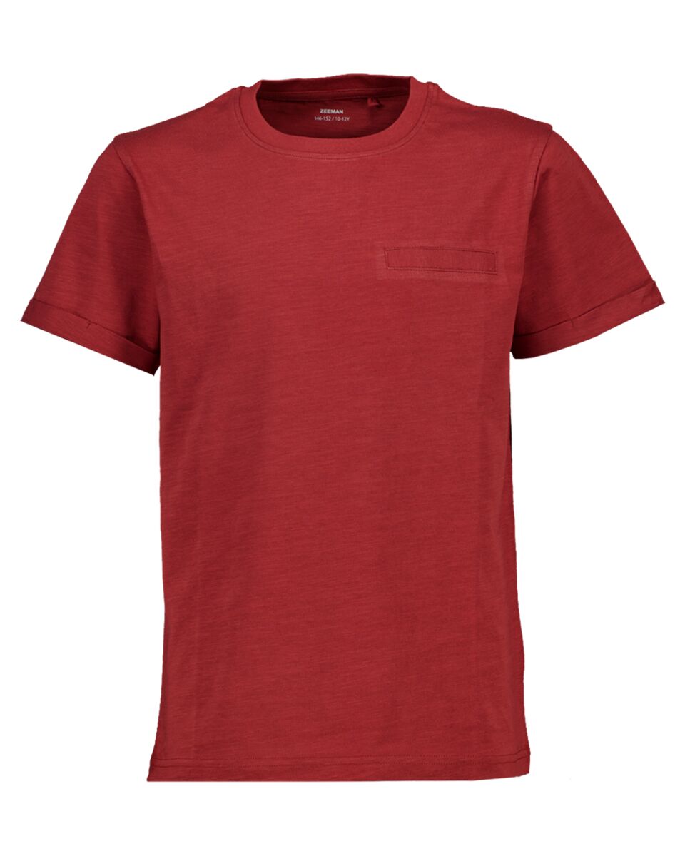 T-shirt - Rood | Zeeman