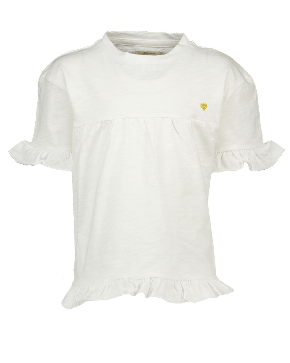 T-shirt - Wit | Zeeman