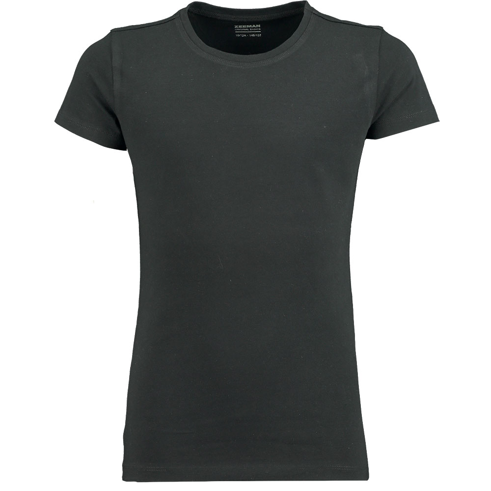 T-shirt - Zwart | Zeeman