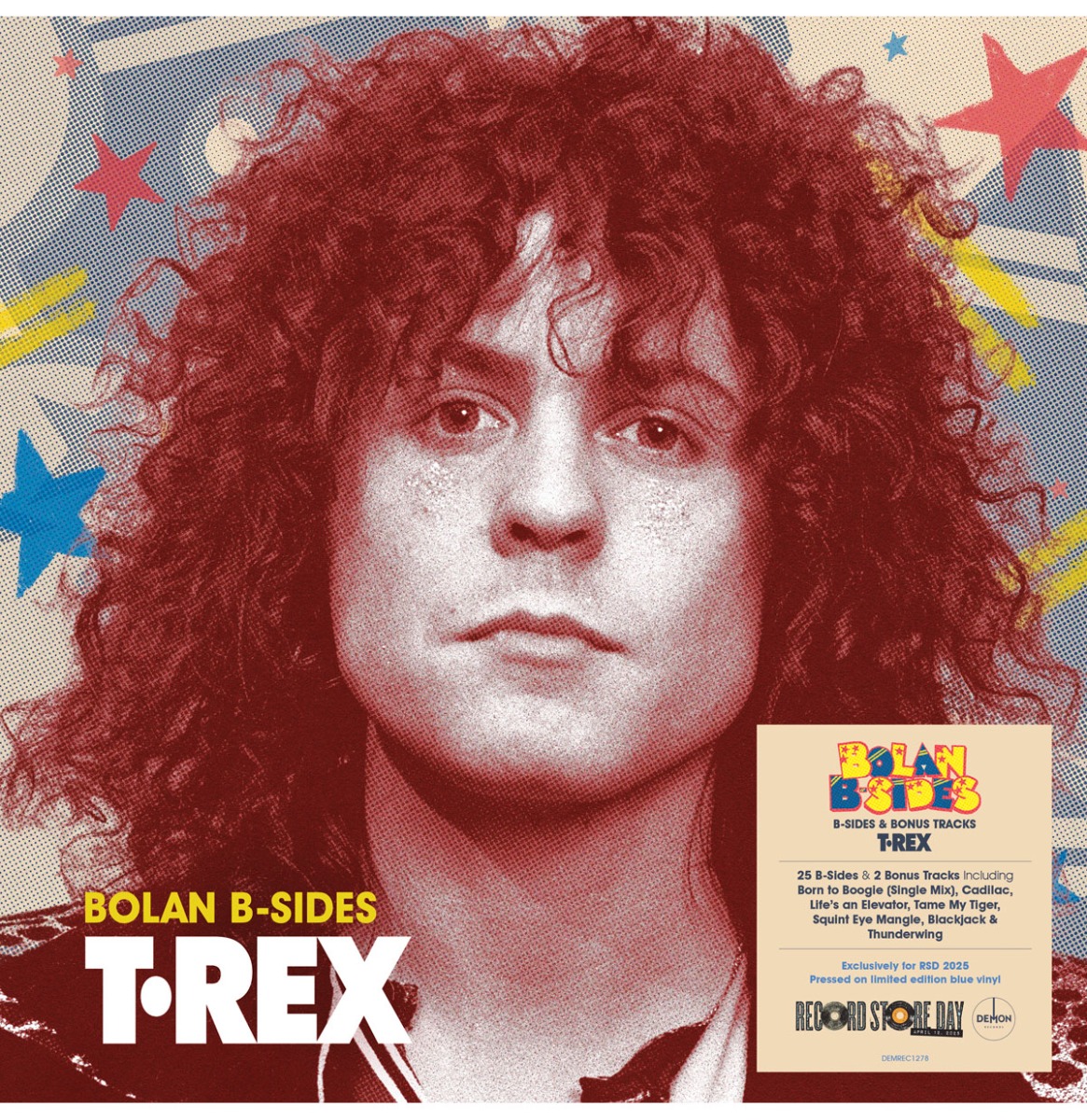 T. Rex - Bolan B-Sides (Gekleurd Vinyl) (Record Store Day 2025) 2 (LP) | Fiftiesstore