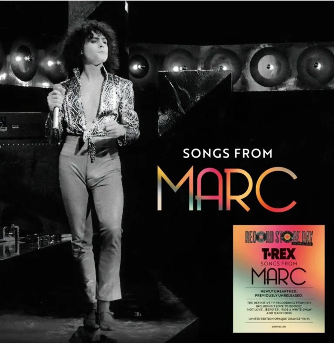 T. Rex - Songs from “Marc” (Oranje Vinyl) (Record Store Day 2026) (LP) | Fiftiesstore