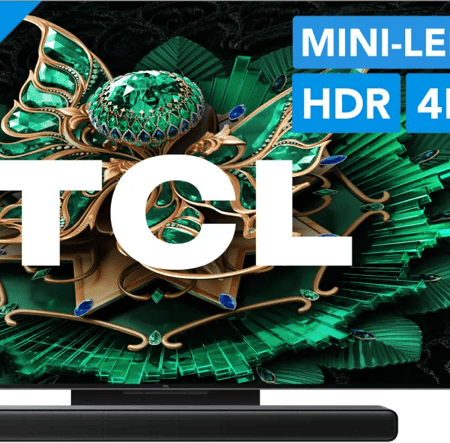 TCL 50" QD Mini-led C71K 4K (2025) + TCL S55H 2.1 Soundbar