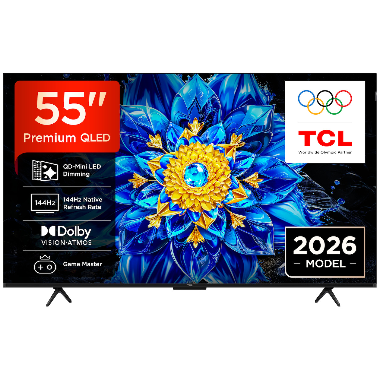 TCL QLED 55QLED810L (2026) - 55 inch - QLED TV | TCL