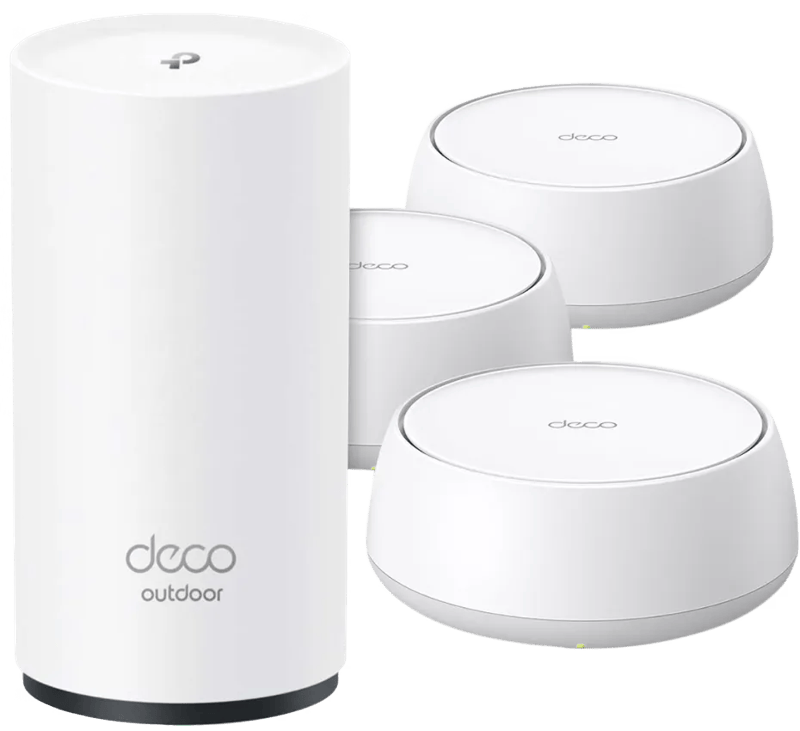 TP-Link Deco BE25 3-pack + TP-Link Deco X50 Outdoor