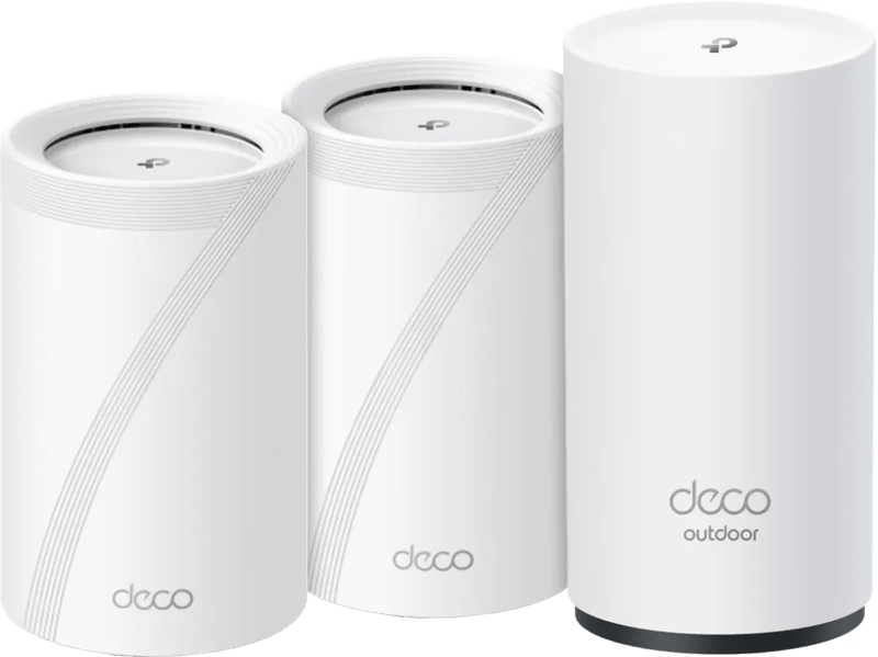 TP-Link Deco BE65 WiFi 7 Mesh 2-pack + Deco BE25 Outdoor