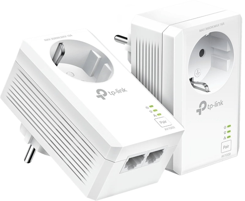 TP-Link TL-PA7027P Kit 1000 Mbps 2 adapters (zonder wifi)