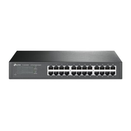 TP-Link TL-SG1024D 24-Port Gigabit Desktop/Rackmount Switch Switch Grijs | TP-Link
