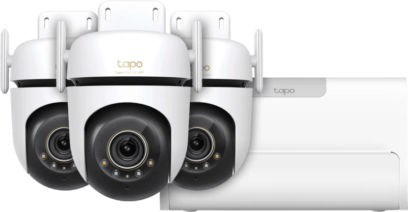 TP-Link Tapo C530WS 3-Pack + H500 CentralHub