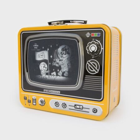TV Broodtrommel - Maanlanding met Geanimeerd Lenticulair Scherm | Suck UK