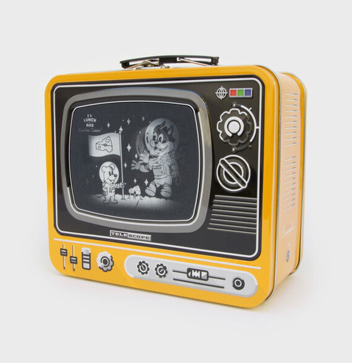 TV Broodtrommel - Maanlanding met Geanimeerd Lenticulair Scherm | Suck UK
