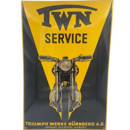 TWN Service (Triumph) Emaille Bord 60x40 cm | Triumph