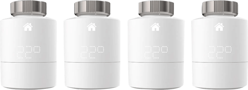 Tado Slimme Radiatorknop uitbreiding 4-Pack