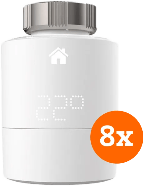 Tado Slimme Radiatorknop uitbreiding 8-Pack