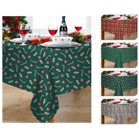 Tafelkleed kerstmotief 130x180cm | Home & Styling