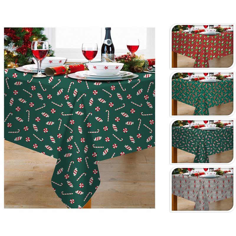 Tafelkleed kerstmotief 130x180cm | Home & Styling